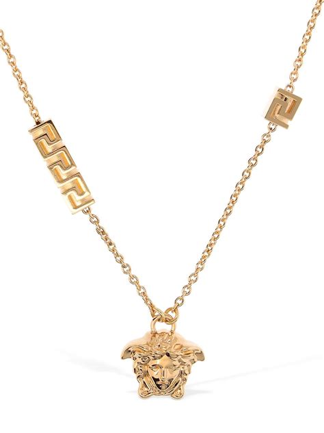 collier versace oro|VERSACE.